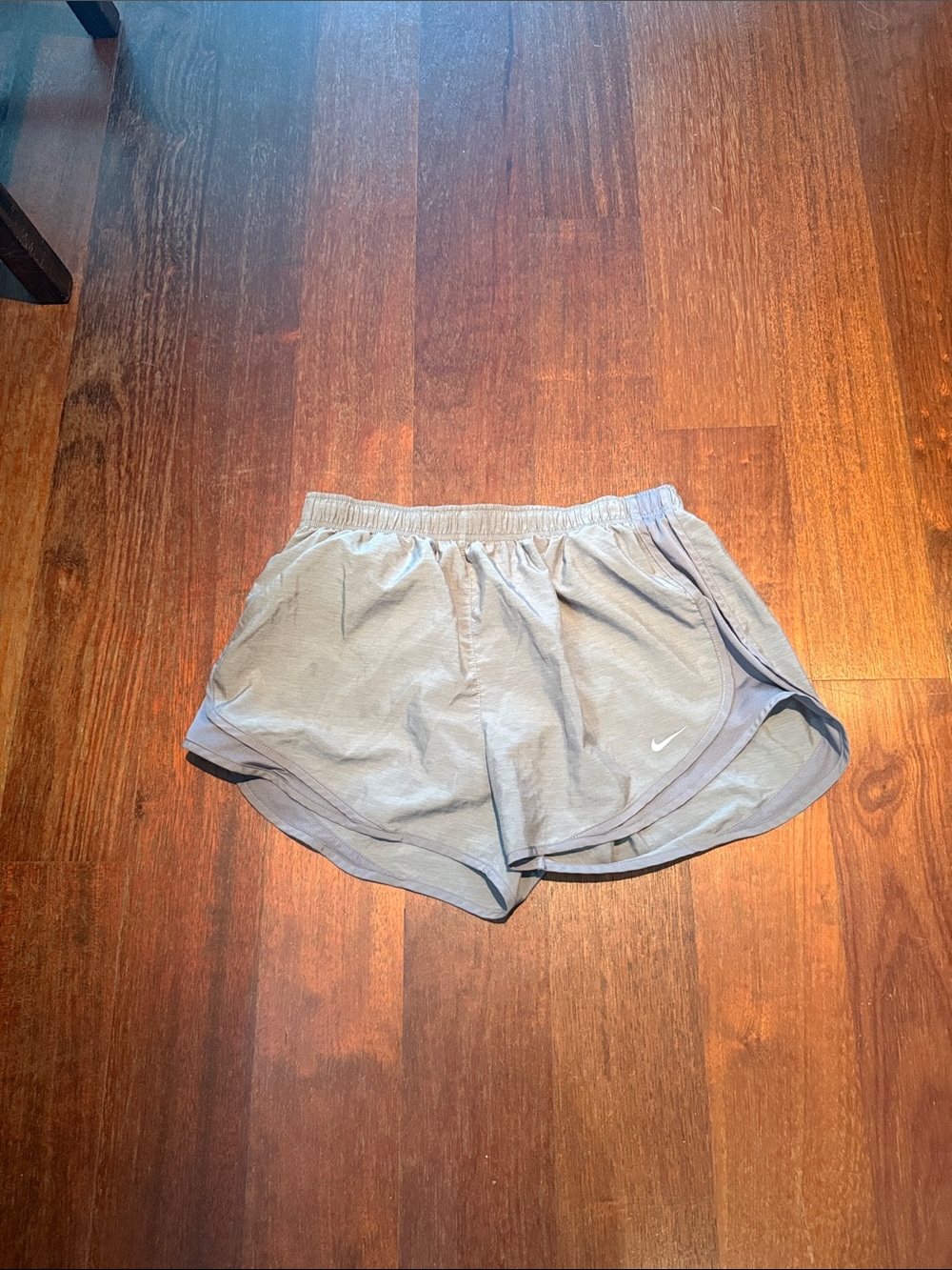 Nike Light Gray Women's Athletic Shorts